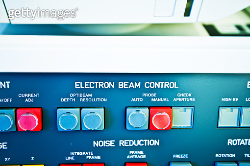 High Resolution Console In Master Control Room - Electron Beam Control ...