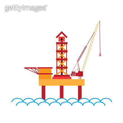 Offshore Jack Up Rig 이미지 (1009825412) - 게티이미지뱅크