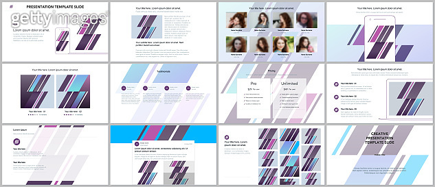 F Pattern Layout Slide Minimal presentations, portfolio templates with geometric patterns ...
