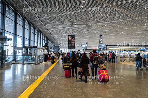 Ana All Nippon Airways Check In www.gettyimagesbank.com