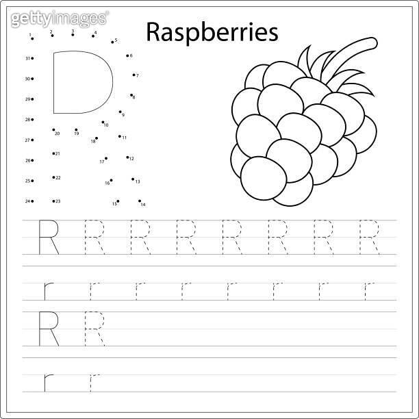 Learning alphabet. Worksheet. Game for children. Learning a letter ...