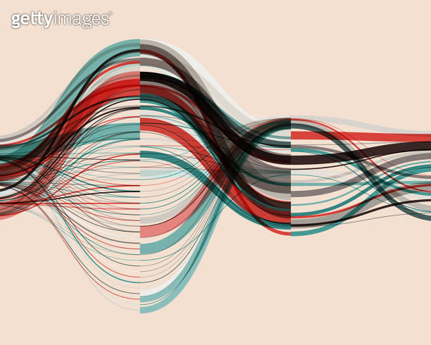 data visualization background,flowing stripe 이미지 (1020573004) - 게티이미지뱅크