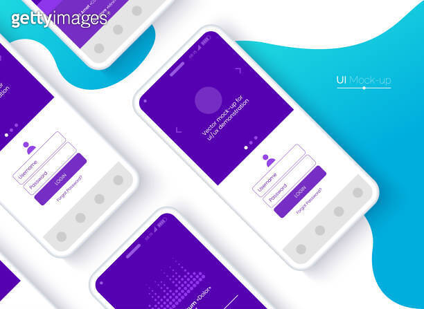 Phone Image Design Conceptual mobile phones for user interface, user experience ...