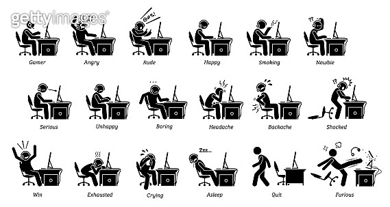 Gamer reactions, feelings, and emotions while playing PC games ...