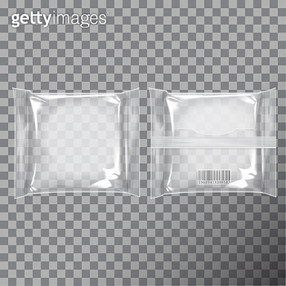 Square transparent package set for cheese, food, snacks 이미지 (996159144 ...