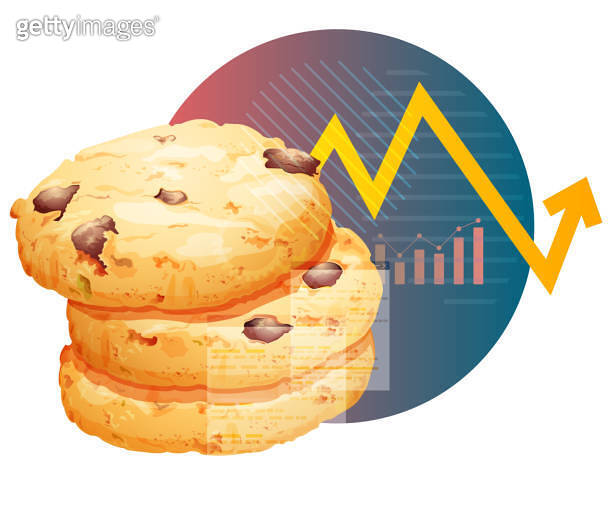 Recession Cookies Economics Illustration 이미지 (1175564347) 게티이미지뱅크