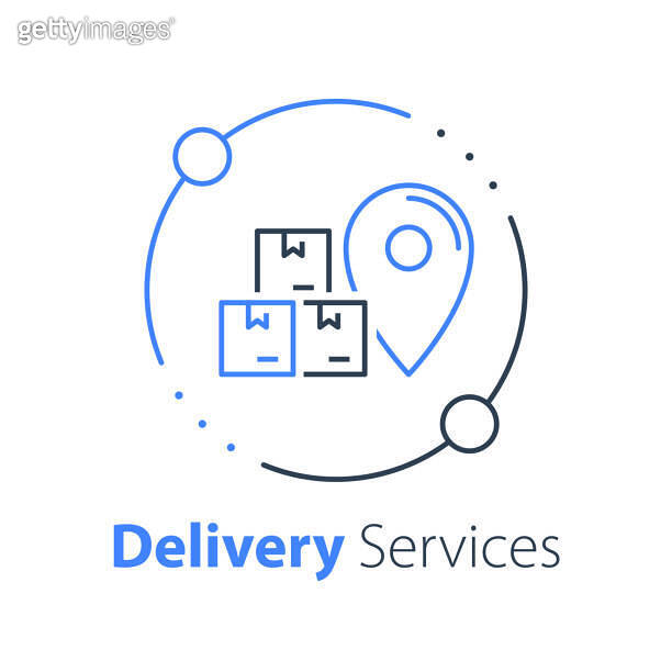 Order delivery, receive postal parcel, pick up point, collect purchase