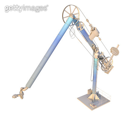 Loading arm. 3D-rendering (1182642297) 일러스트, 무료 일러스트 - 게티이미지뱅크