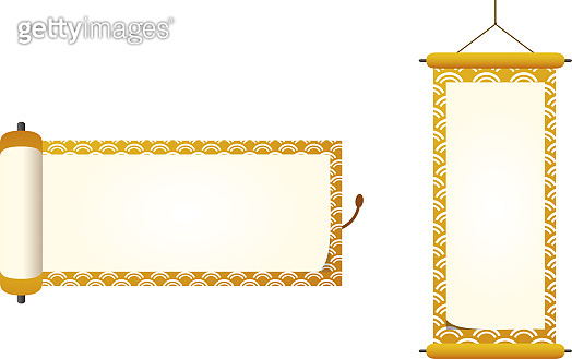 Japanese traditional scroll for interior decoration 이미지 (1157935324 ...