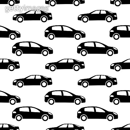 Seamless pattern with cars 이미지 (1153474806) - 게티이미지뱅크