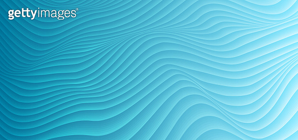 Abstract blue curved waves refraction vector background 이미지 (1156843452 ...