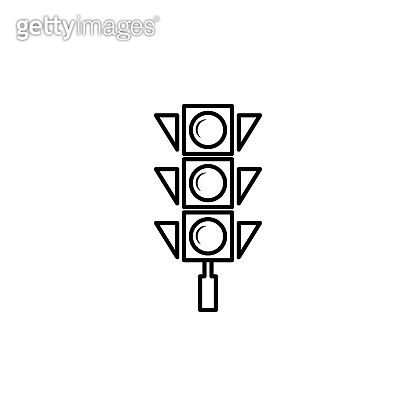 traffic, light icon. Can be used for web, logo, mobile app, UI, UX 이미지 ...