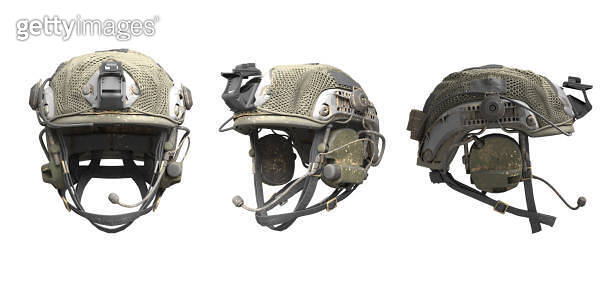 Military Fast MT high cut armored helmet 이미지 (1166595621) - 게티이미지뱅크
