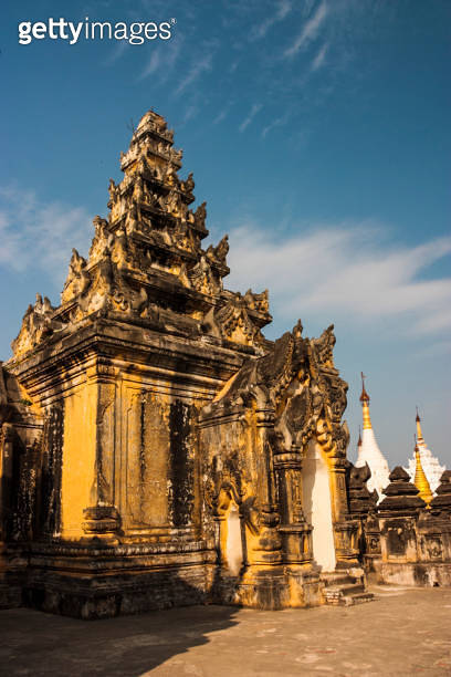 Maha Aungmye Bonzan Monastery in Inwa, Myanmar 이미지 (1140818904) 게티이미지뱅크