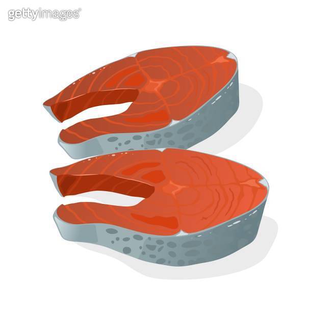 Atlantic salmon, coho silver, pink humpy, chum dog or chinook king ...