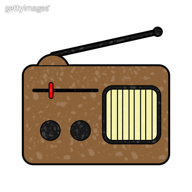 radio design vector with grainy texture 이미지 (1178544896) - 게티이미지뱅크