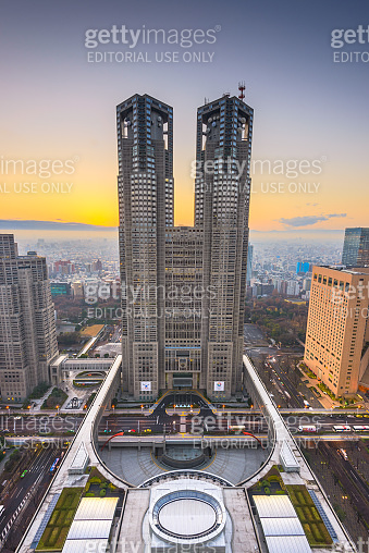 Tokyo Metropolitan Government Building 이미지 (1171756491) 게티이미지뱅크
