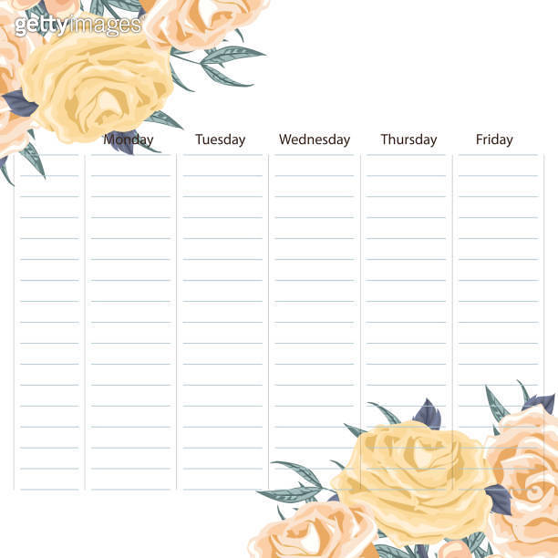 creative-school-schedule-card-with-flowers-and-leaves-in-the-corners