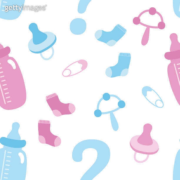 Seamless pattern for babyshower. 이미지 (1189163126) - 게티이미지뱅크
