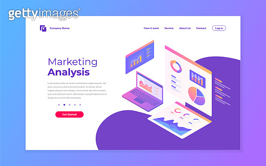 web page design templates for data analysis, digital marketing ...
