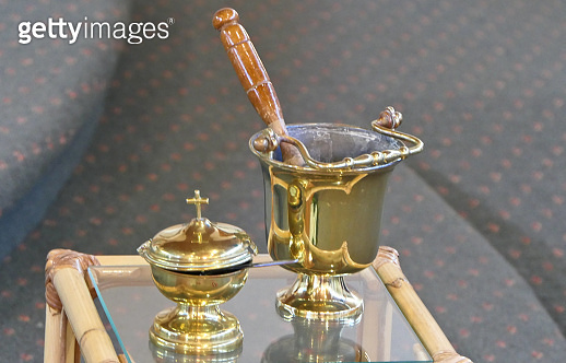 shot-of-candle-statue-of-worship-decoration-used-for-a-funeral
