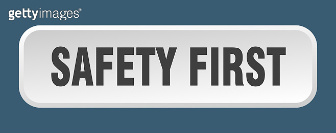 Safety Button Front View safety first button. safety first square 3d push button 이미지 (1222018409 ...