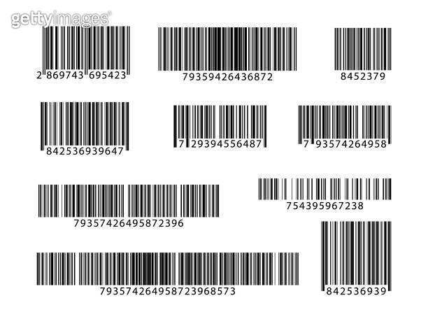 Barcode Referesh Set of barcodes. Collection QR codes. Vector illustration (1253794430 ...