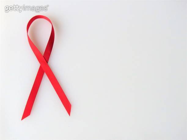 Red ribbon--Awareness month: substance abuse; HIV/AIDS (1200215007 ...