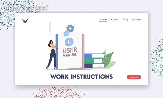 Guidance or Tutorial for Users Landing Page Template. User Manual ...