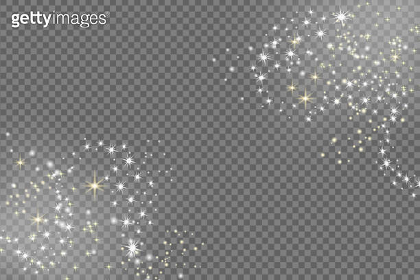Fallen Star Effect Falling stars effect on checkered background.Explosion in the universe ...