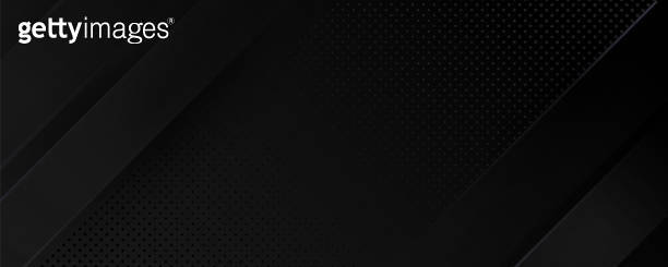 Dark deep black dynamic abstract vector background with diagonal lines ...