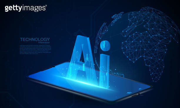 abstract world ai computer data technology communication concept vector ...