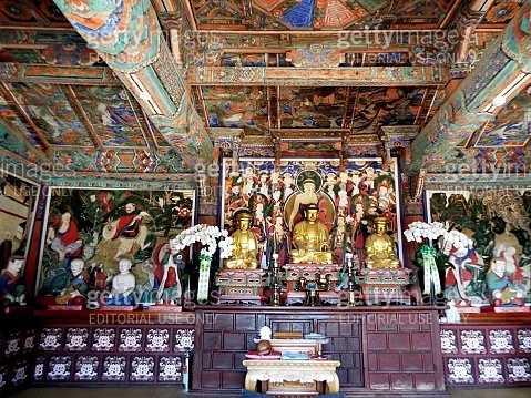 Busan, Beomeosa Daewonsa temple. South Korea (1267285634) - 게티이미지뱅크