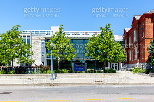 Smith School of Business is shown at Queen's University in Kingston ...
