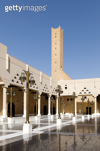 Imam Turki bin Abdullah Mosque near Dira Square in downtown Riyadh in ...