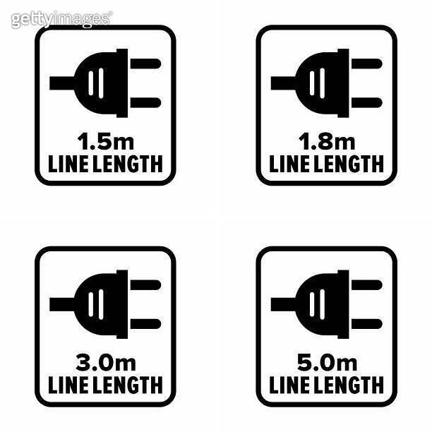 Lenth Sign Cable plug
