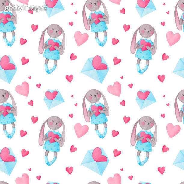 Bunny with a Valentine 이미지 (1198088761) - 게티이미지뱅크