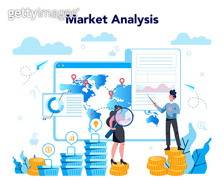 Trendwatcher concept. Specialist in tracking the emergence 이미지 ...