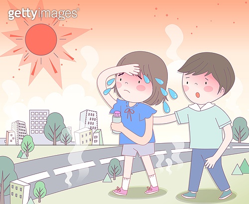 더운 여름 날씨 기상청, 서울 37도로 예보 수정...올