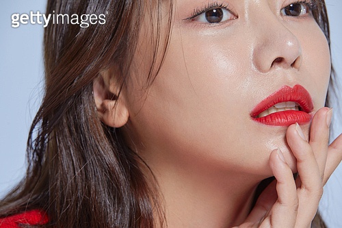 여성, 뷰티, 빨강 (색), 사람입술 (사람입) 이미지 (jv12551750) - 게티이미지뱅크
