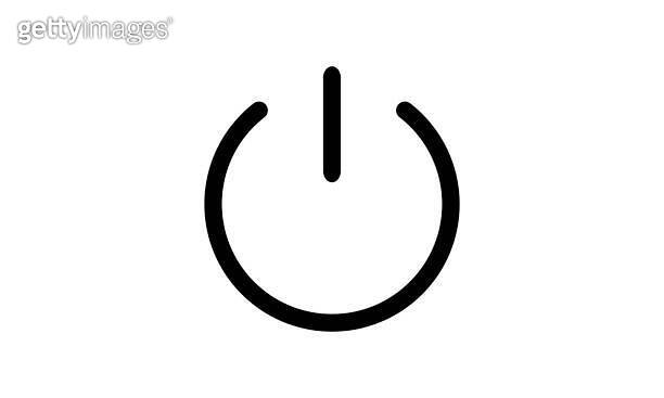 Power button icon,Flat on off switch symbol vector illustration 이미지 ...