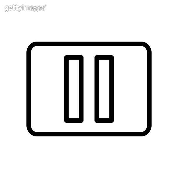 Pause And Play Icon Design Vector Template Illustration 이미지 (1347828008 ...