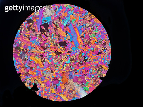 Colorful sphere, with vibrant colors in shades of orange, lilac and ...