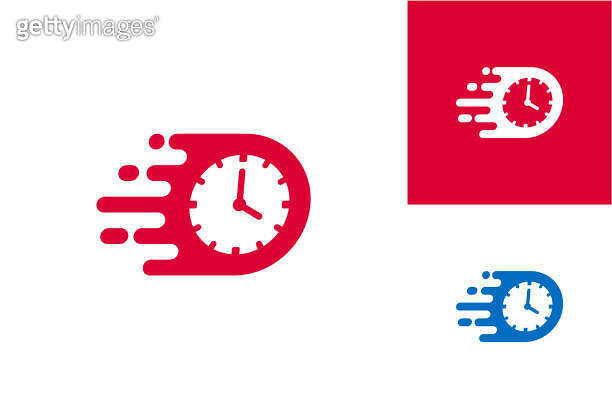 Fast Time Logo Template Design Vector, Emblem, Design Concept, Creative ...