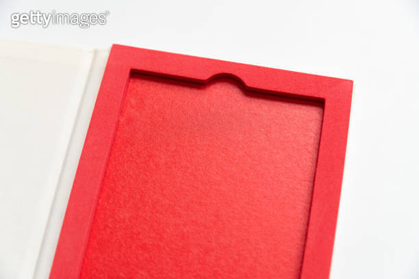Isolated red box. Red frame clipping path. Blank box. 이미지 (1347171822 ...