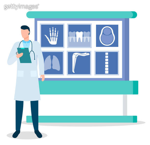 Xray Files and Doctor, Traumatology and Surgery 이미지 (1298283476) 게티이미지뱅크
