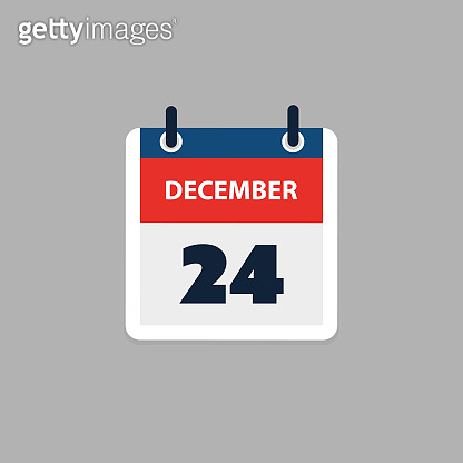Calendar Page - Day of December 24 이미지 (1322078952) - 게티이미지뱅크