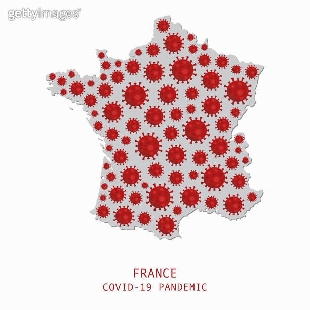 COVID19 pandemic in France , infection spread around France country