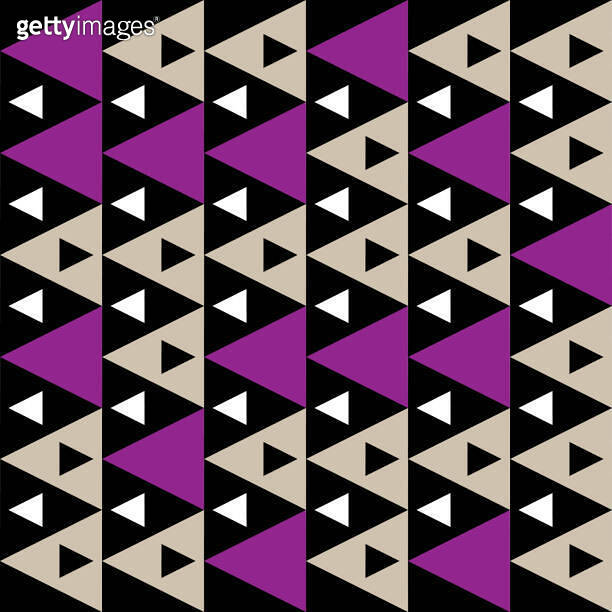 Triangle Pattern Repetitive Repetition of geometric tiles made of triangles. Vector Seamless ...