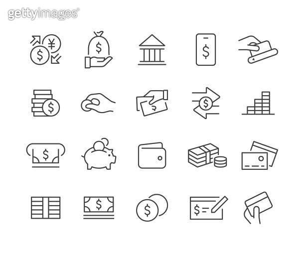 Money Icons - Classic Line Series 이미지 (1311607037) - 게티이미지뱅크